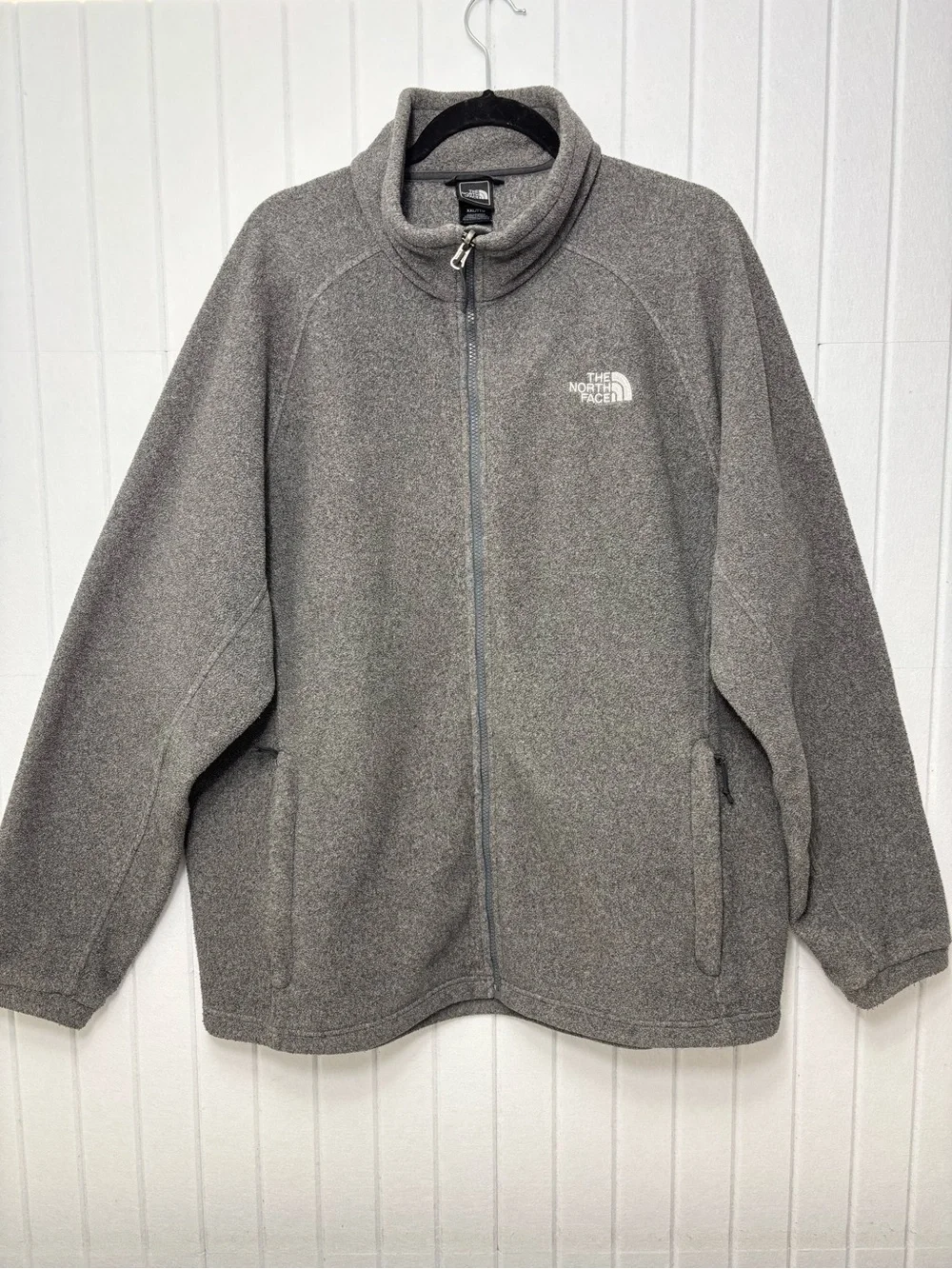 The North Face‎ Men’s Full-Zip Gray Performance Fleece Jacket Size XXL